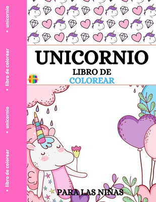 Libro para Colorear de Unicornios: Pginas para colorear para nias - Wishmonger, Jessica