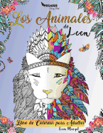 Libros de colorear para adultos: Los animales de Leen