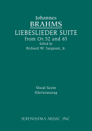 Liebeslieder Suite from Opp.52 and 65: Vocal score