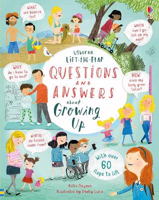 Lift-the-flap Questions and Answers about Growing Up - Daynes, Katie