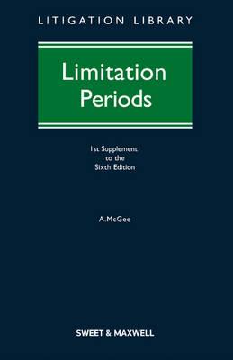Limitation Periods - McGee, Professor Andrew