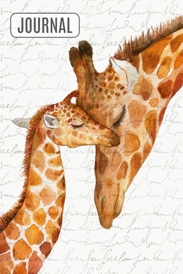 Lined Journal Notebook Mother & Baby Giraffes: 150 Lined Pages Perfect For Writing, Journaling, Notes - Planners, Paper Pony