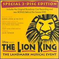 Lion King [Original Cast Recording] [Bonus DVD] - Original Broadway Cast