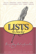 Lists to Live by: The First Collection Special Edition Books Are Fun