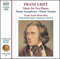 Liszt: Music for Two Pianos; Dante Symphony; Dante Sonata - Barbara Szmodics (treble); Franz Liszt Piano Duo; Hungarian Radio Children's Choir (choir, chorus); Gabriella Thsz (conductor)