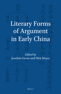Literary Forms of Argument in Early China