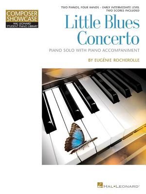 Little Blues Concerto: Hlspl Composer Showcase Nfmc 2020-2024 Selection Early Intermediate Level - Rocherolle, Eugenie (Composer)