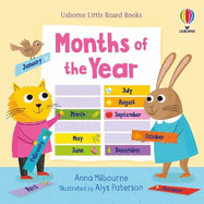 Little Board Books Months of the Year