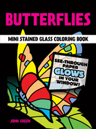 Little Butterflies Stained Glass Coloring Book