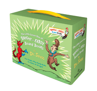 Little Green Boxed Set of Bright and Early Board Books: Fox in Socks; Mr. Brown Can Moo! Can You?; There's a Wocket in My Pocket!; Dr. Seuss's ABC