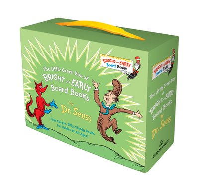 Little Green Boxed Set of Bright and Early Board Books: Fox in Socks; Mr. Brown Can Moo! Can You?; There's a Wocket in My Pocket!; Dr. Seuss's ABC - Dr Seuss
