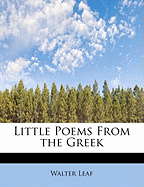 Little Poems from the Greek