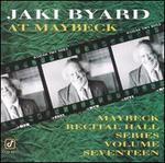 Live at Maybeck Recital Hall, Vol. 17