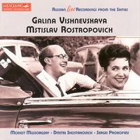 Live Russian Recordings from the Sixties - David Oistrakh (violin); Galina Vishnevskaya (soprano); Mieczyslaw Weinberg (piano); Mstislav Rostropovich (cello);...