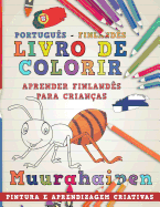 Livro de Colorir Portugus - Finlands I Aprender Finlands Para Crianas I Pintura E Aprendizagem Criativas