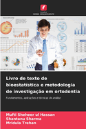 Livro de texto de bioestatstica e metodologia de investigao em ortodontia