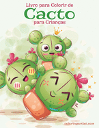 Livro para Colorir de Cacto para Crianas