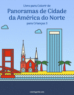 Livro para Colorir de Panoramas de Cidade da Amrica do Norte para Crianas 3