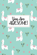 Llama Dotted Journal - Bullet Dotted Journal: a blank llama dot grid journal, llama dot grid notebook, llama bullet notebook, llama gift, llama journal, llama notebook, llama dotted grid notebook, dotted grid journal, bullet grid journal