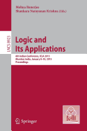 Logic and Its Applications: 6th Indian Conference, Icla 2015, Mumbai, India, January 8-10, 2015. Proceedings