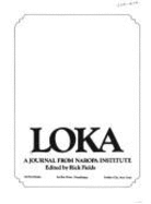 Loka : a journal from Naropa Institute