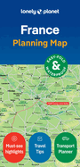 Lonely Planet France Planning Map 2