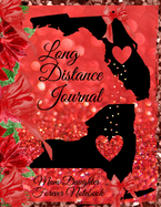 Long Distance Journal: Mom Daughter Forever Notebook For Mother - State to State Holiday Gift For Thanksgiving - Home Where Mom Is Journaling Notepad To Write In Notes, Wishes, Conversations, Prayer Scripture, Thankfulness & Hapiness Quotes - Red...