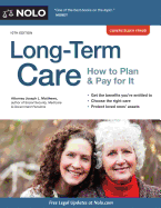 Long-Term Care: How to Plan & Pay for It