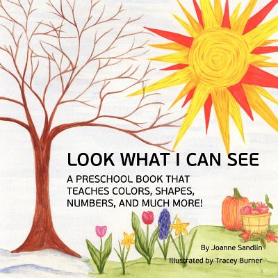Look What I Can See: A Preschool Book that Teaches Colors, Shapes, Numbers, and Much More! - Burner, Tracey, and Sandlin, Joanne