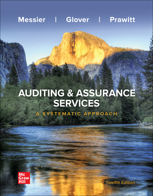 Loose-Leaf for Auditing and Assurance Services - Messier Jr, William F, and Glover, Steven M, and Prawitt, Douglas F