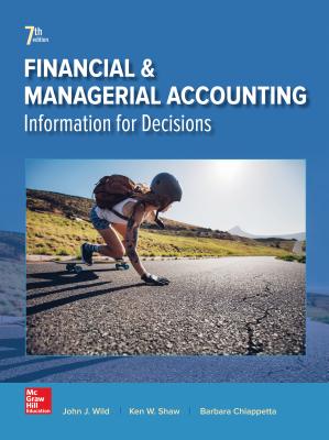 Loose-Leaf for Financial and Managerial Accounting - Chiappetta, Barbara, and Shaw, Ken, and Wild, John