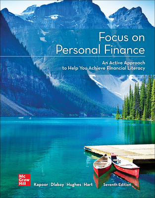 Loose Leaf for Focus on Personal Finance - Kapoor, Jack R, and Dlabay, Les R, and Hughes, Robert J