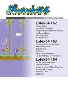 Lotek64 #2021-2023: Ausgaben 62, 63 und 64 - Fuchs, Georg (Editor)