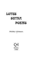 Lotus Sutra Poems - Whitson, Robley E