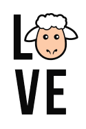 Love: Sheep Journal / Notebook / Notepad / Diary, Gifts For Sheep Lovers (Lined, 6" x 9")
