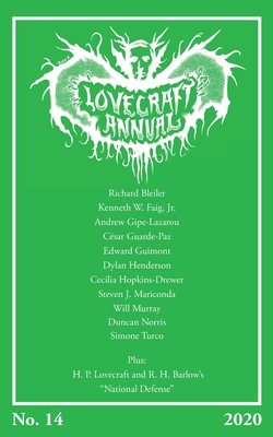 Lovecraft Annual No. 14 (2020) - Joshi, S T (Editor)