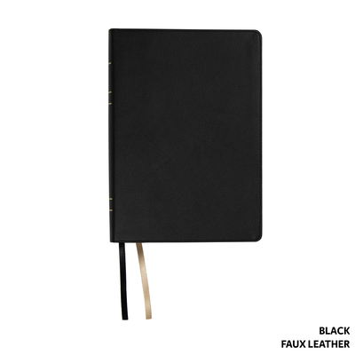 Lsb Inside Column Reference, Paste-Down Black Faux Leather - Steadfast Bibles