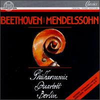 Ludwig van Beethoven: Streichquartett;  Felix Mendelssohn-Bartholdy: op. 81 - Christian Stadelmann (violin); Daniel Stabrawa (violin); Jan Diesselhorst (cello); Neithard Resa (viola);...