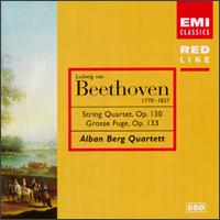 Ludwig van Beethoven: String Quartet, Op. 130; Grosse Fuge, Op. 133 - Alban Berg Quartet; Gerhard Schulz (violin); Gnter Pichler (violin); Thomas Kakuska (viola); Valentin Erben (cello)