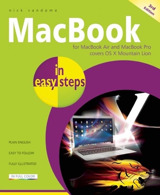 Macbook for Macbook Air and Macbook Pro Covers OS X Mountain Lion in Easy Steps - Vandome, Nick