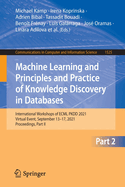 Machine Learning and Principles and Practice of Knowledge Discovery in Databases: International Workshops of ECML PKDD 2021, Virtual Event, September 13-17, 2021, Proceedings, Part II