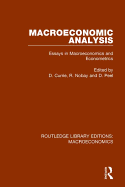 Macroeconomic Analysis: Essays in macroeconomics and econometrics