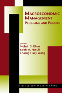Macroeconomic Management: Programs and Policies