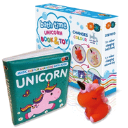 Magic Colour Changing Bath Book & Toy - Unicorn