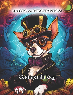 Magic & Mechanics: Steampunk Dog Coloring Book for Adults - Ray, Casey