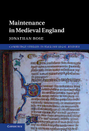 Maintenance in Medieval England