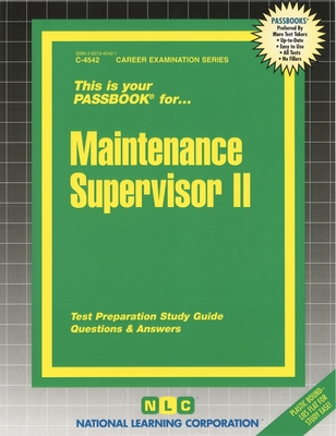 Maintenance Supervisor II - National Learning Corporation
