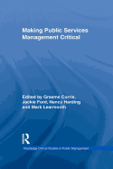 Making Public Services Management Critical