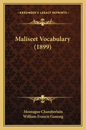 Maliseet Vocabulary (1899)