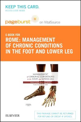 Management of Chronic Musculoskeletal Conditions in the Foot and Lower Leg - Elsevier eBook on Vitalsource (Retail Access Card) - Rome, Keith, PhD, Msc (Editor), and McNair, Peter, PhD (Editor)